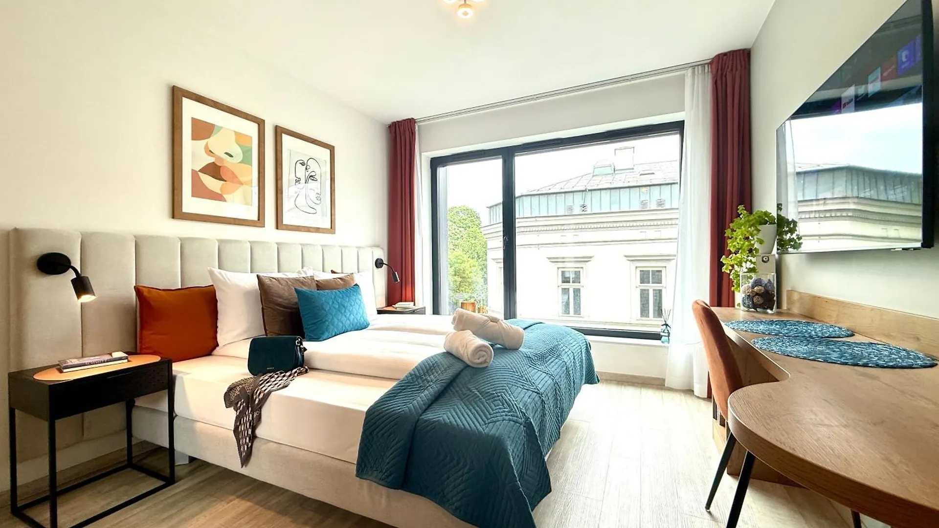 Panorama View By Mint Apartment Cracovia Polonia
